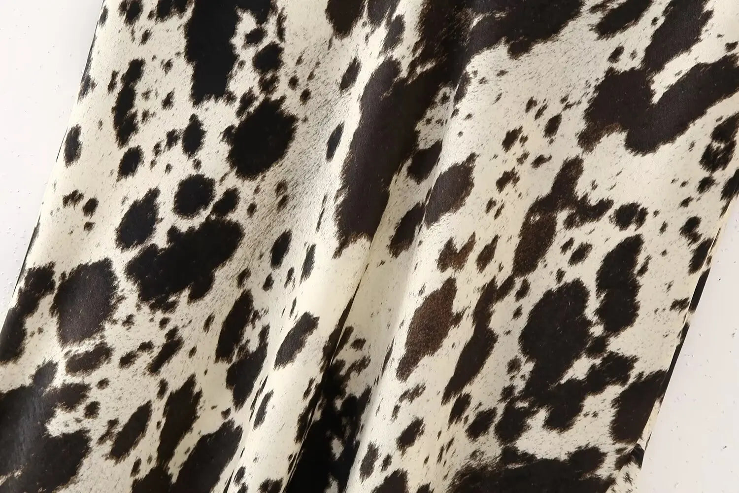 Dalmatian Print Skirt