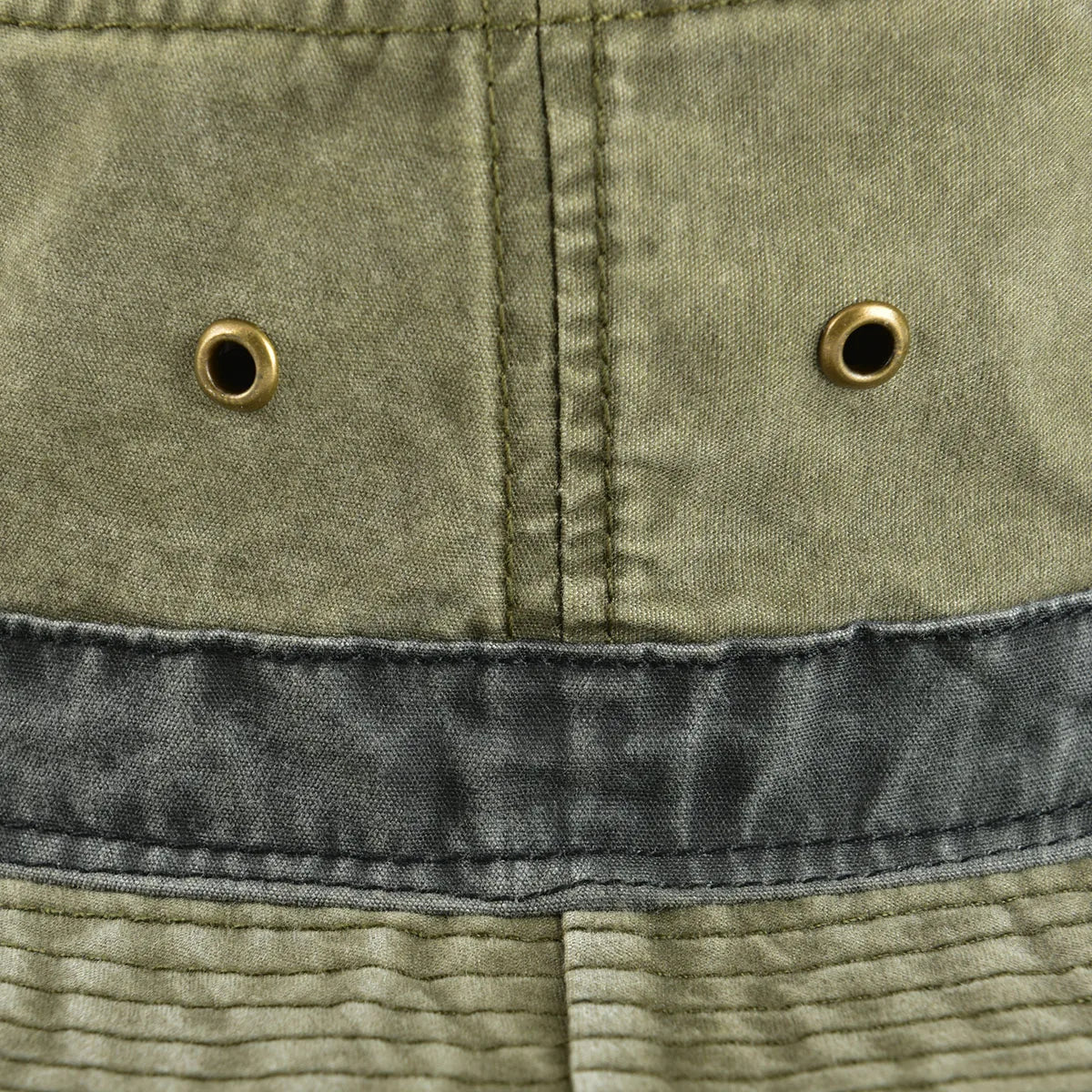 Washed Cotton Bucket Hat