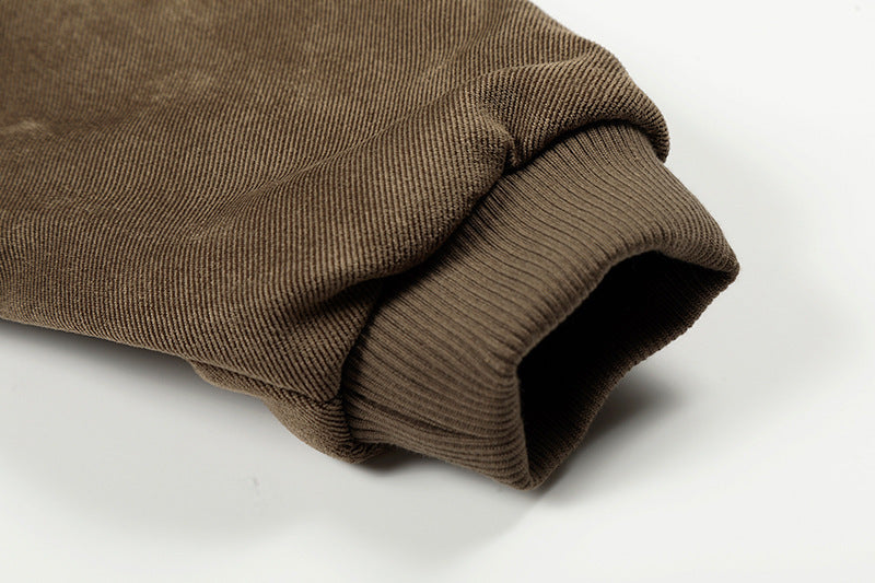 Fleece-Lined Cotton Winter Coat