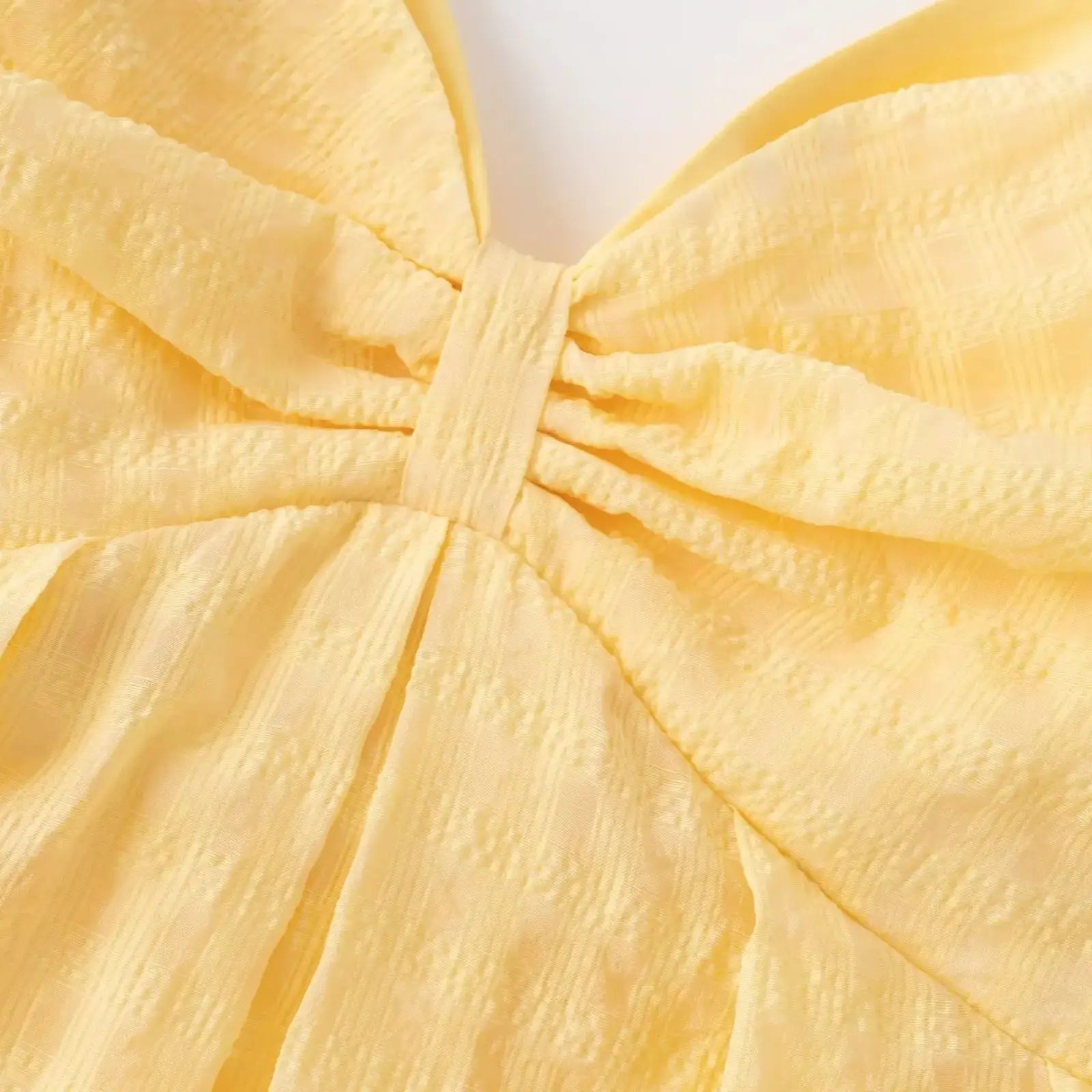 REEN Yellow Mini Dress