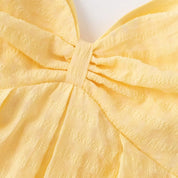 REEN Yellow Mini Dress