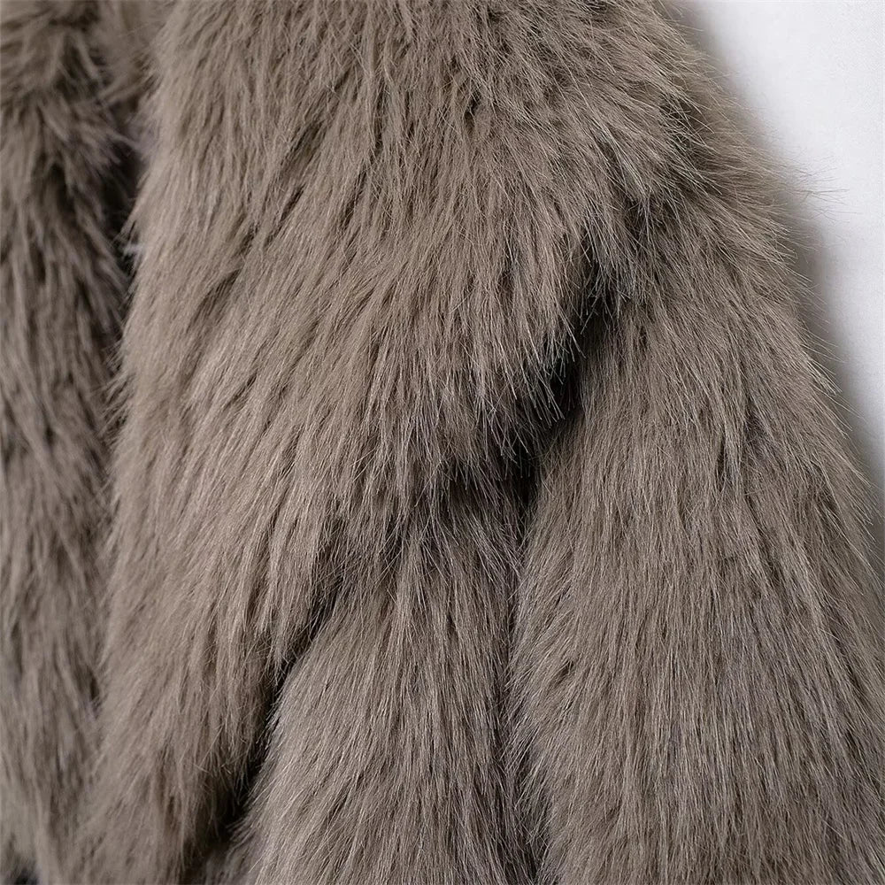 Belted Fur Coat YOM