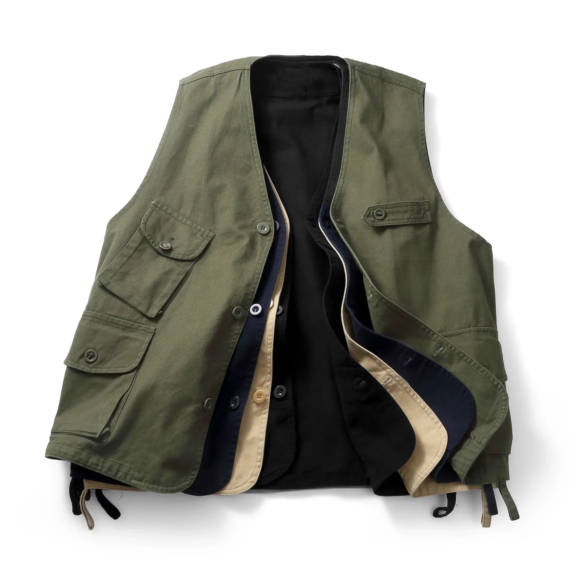 Retro Workwear Vest