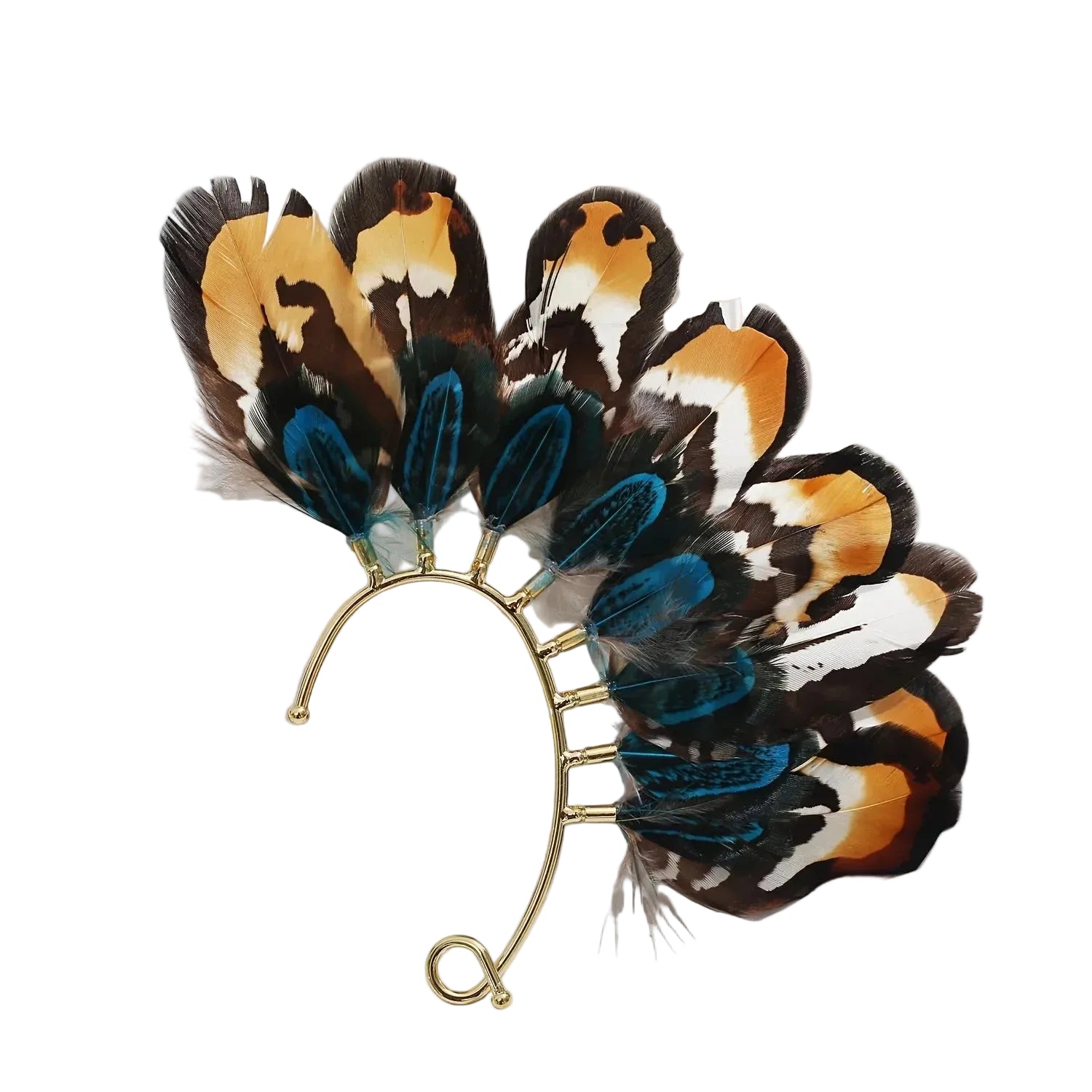 Feather earring