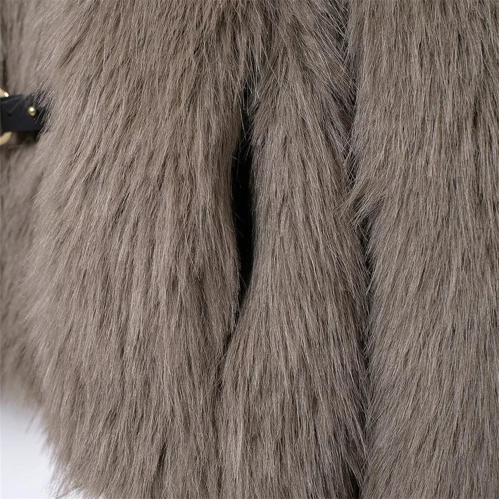 Belted Fur Coat YOM