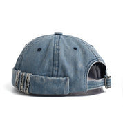 Washed Denim Docker Cap