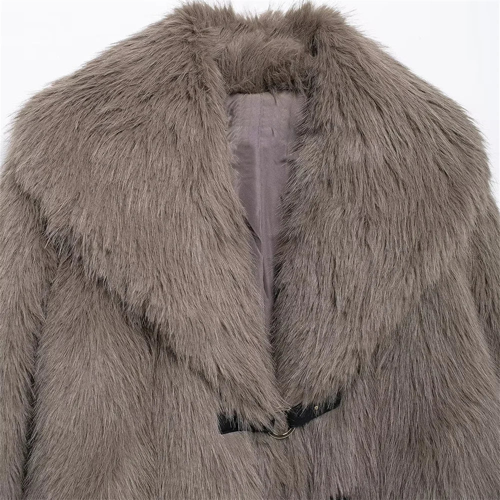 Belted Fur Coat YOM