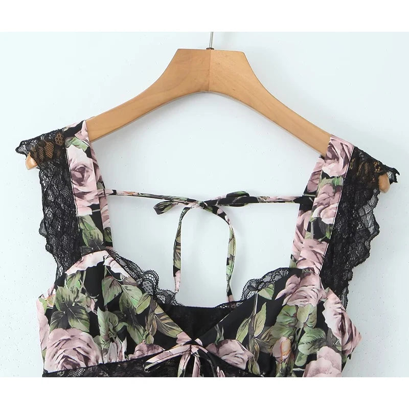 Princess - Floral Maxi Dress