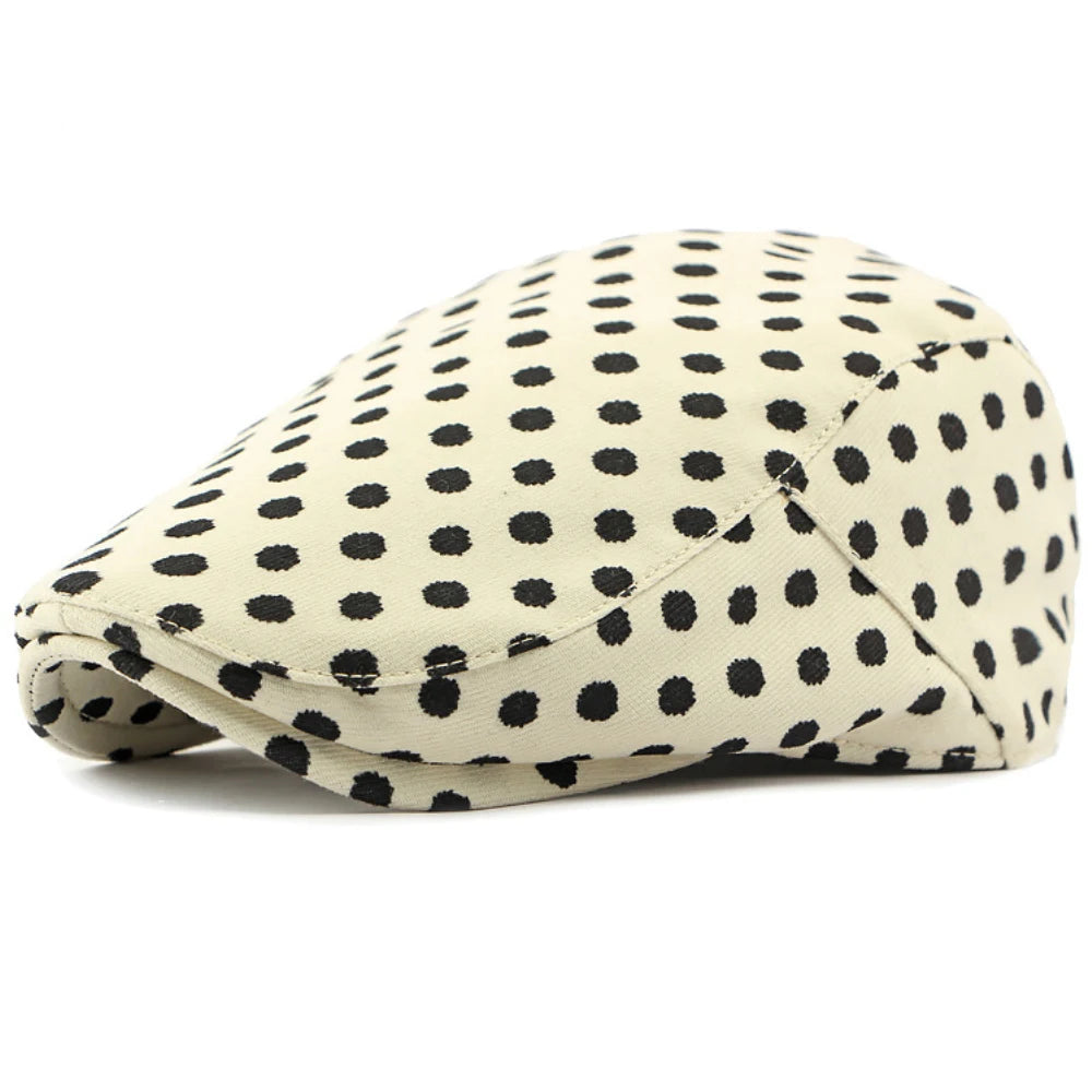 The Flora Hat – Retro Floral Beret