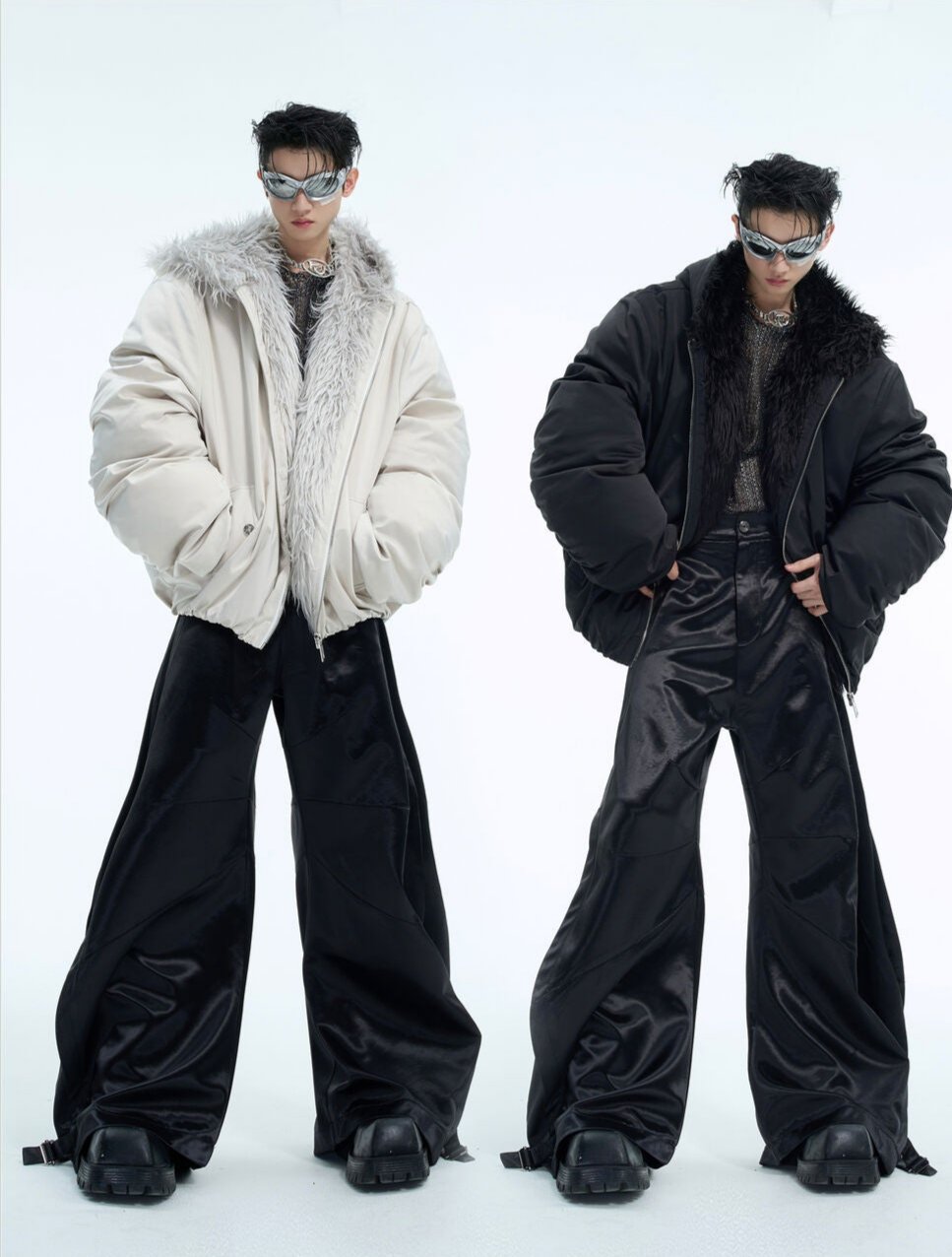 CO CI Reversible Fur Coat