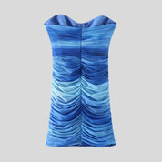 IZ Blue Bodycon Mini Dress