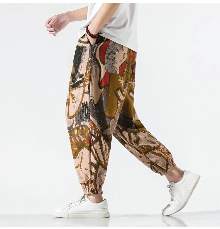 UO Floral Print Pants