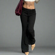 UU Elegant Striped Low Pants