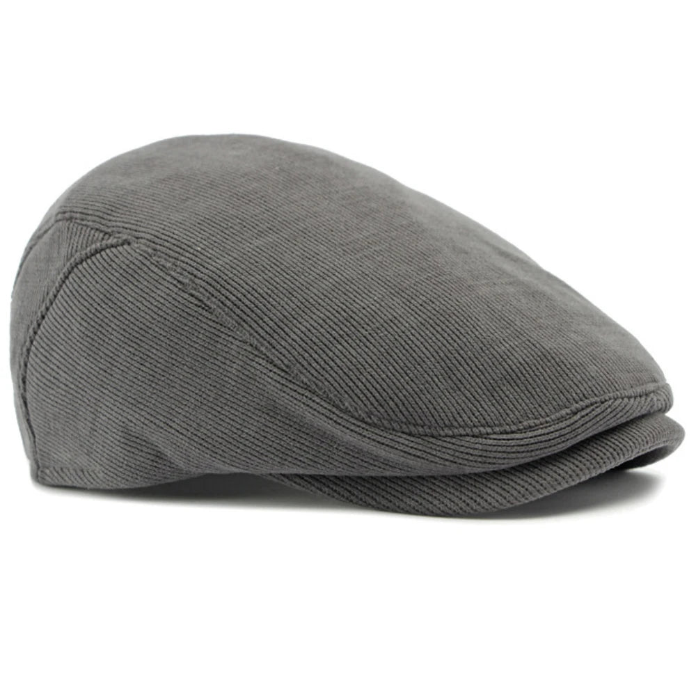 Corduroy Beret Hat