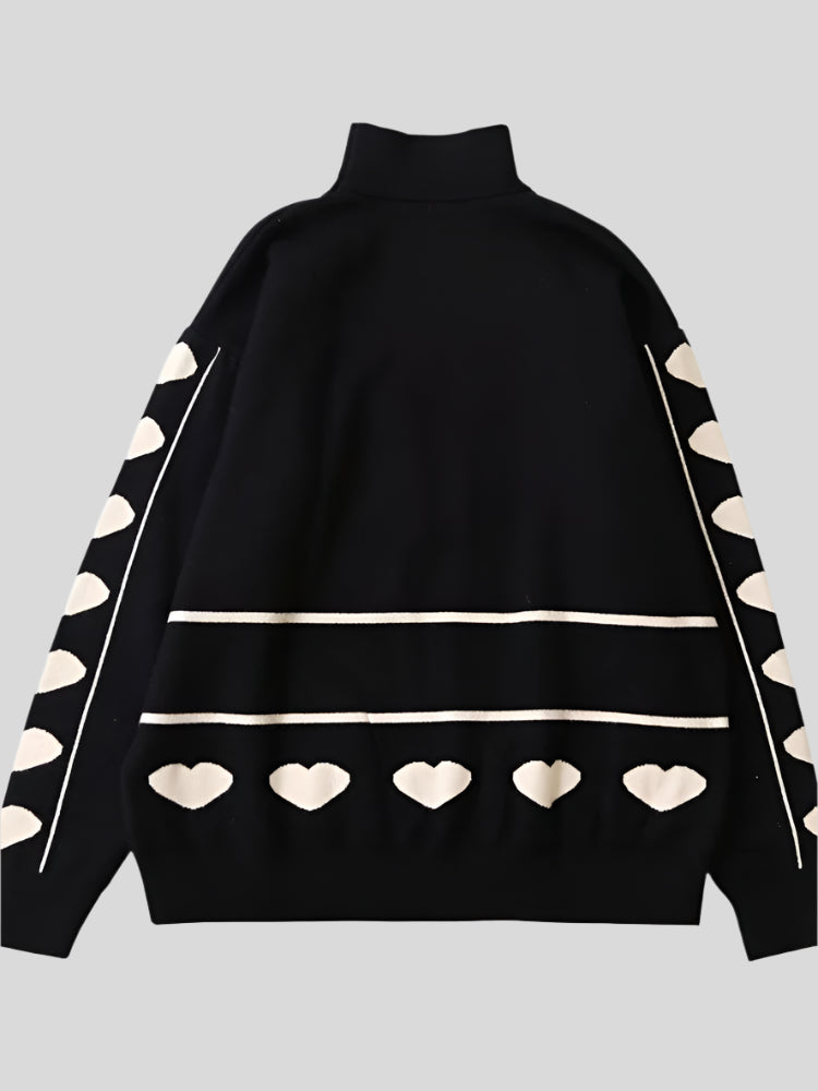 YY Graphic Turtleneck