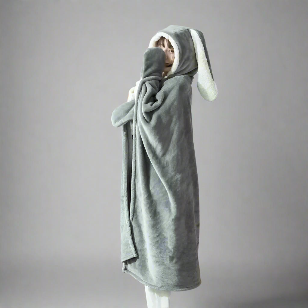 Rabbit Tie Blanket