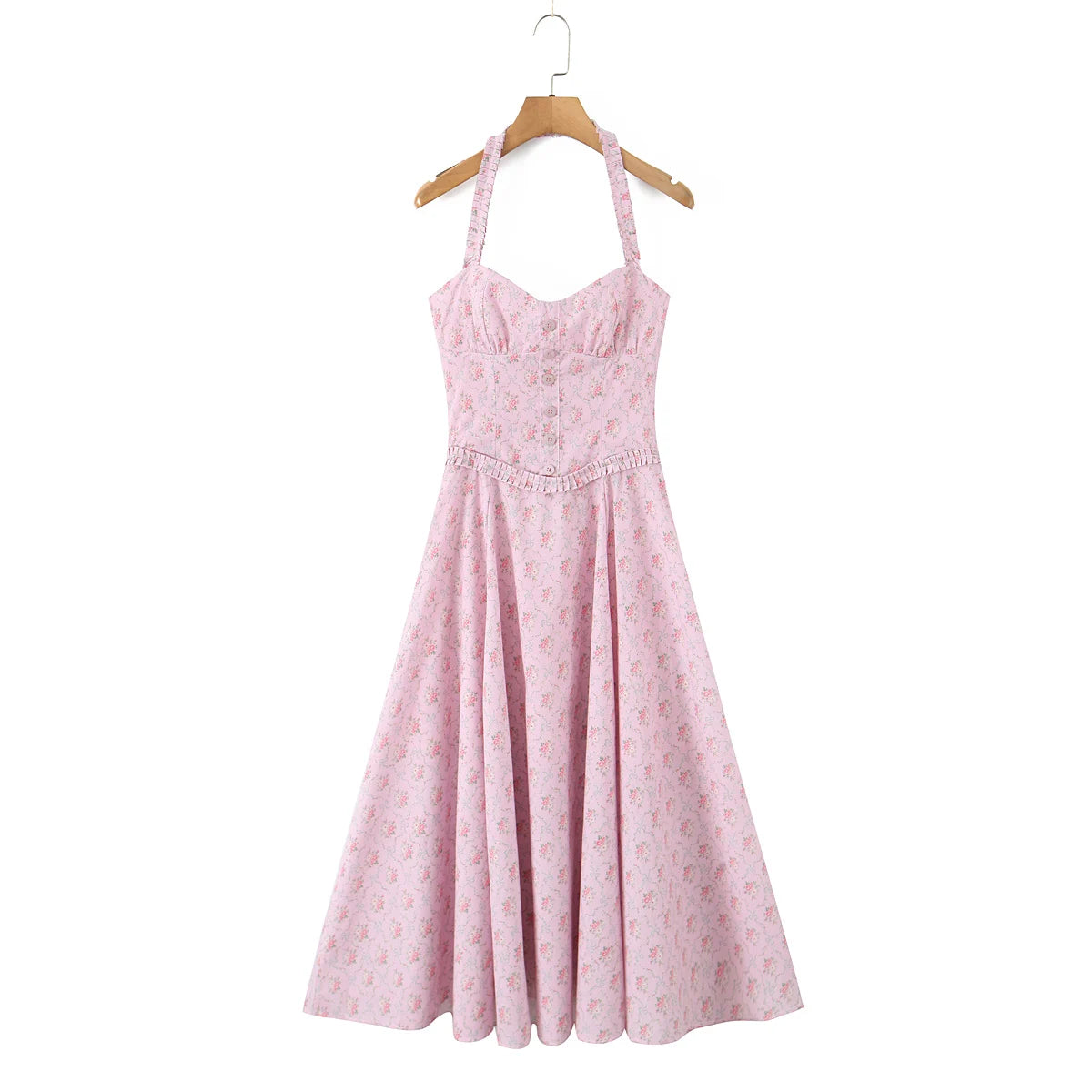 Shay- Corset Midi Dress