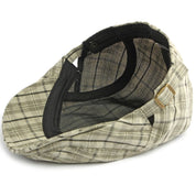 Retro Plaid Beret Hat
