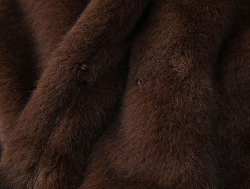 TO Warm Short Fur Jacket