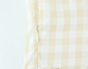 Yaela- Puffy plaid dress