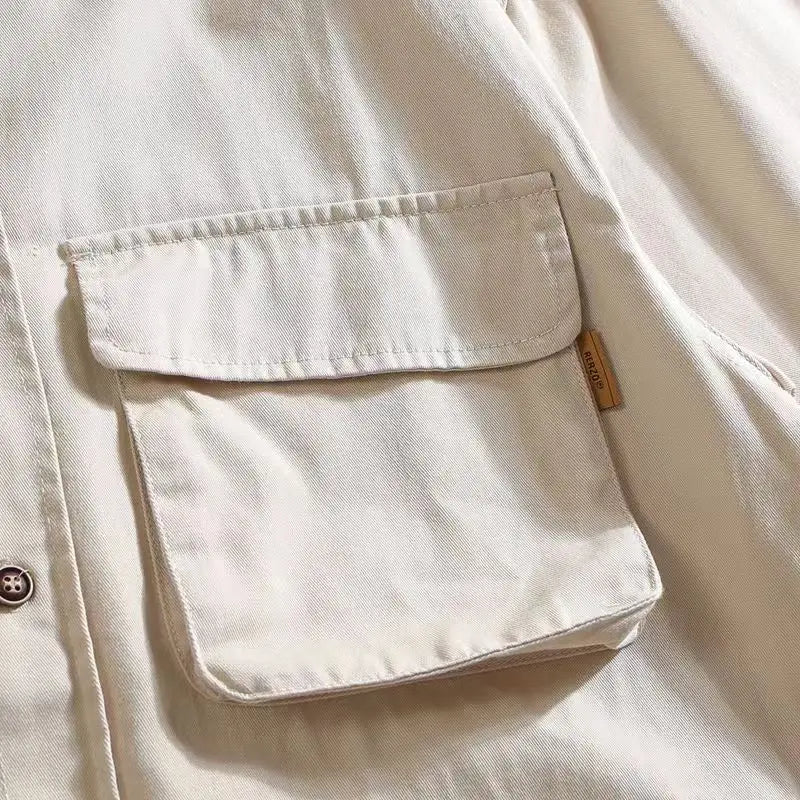 Men's Multi-Pocket Workwear Shirt