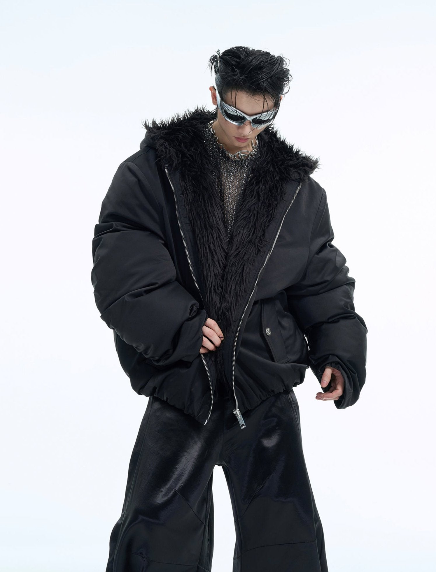CO CI Reversible Fur Coat