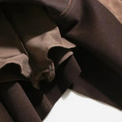 Nom Brown Asymmetric Flare Skirt