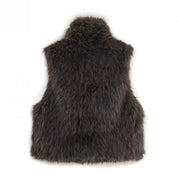 Women's Faux Fur Collar Vest