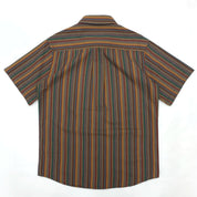 Striped Cotton Short Sleeve Shirt
