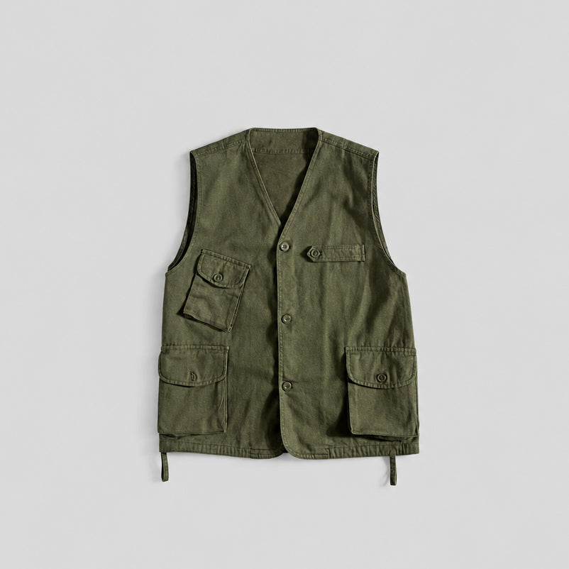 Retro Workwear Vest