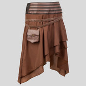 Rustic Brown Skirt