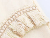 Shanti- White Top and Skirt Set with Fringes