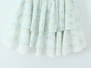 Princess - Layered mini dress with lace