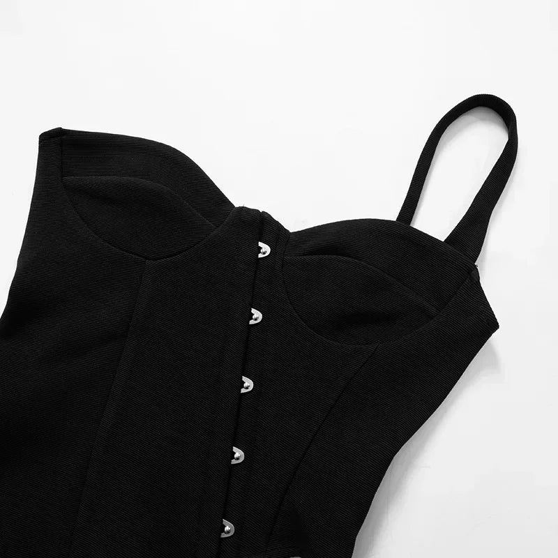 Rita Asymmetric Corset Top