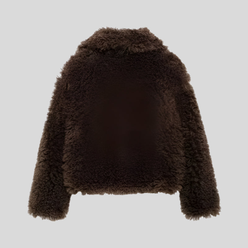 FIF Cropped Fur Coat