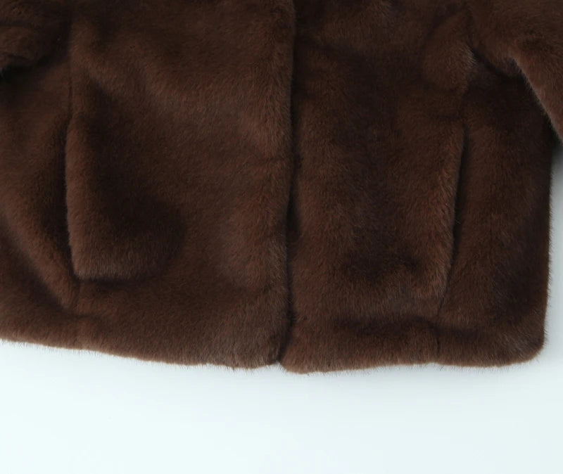 TO Warm Short Fur Jacket