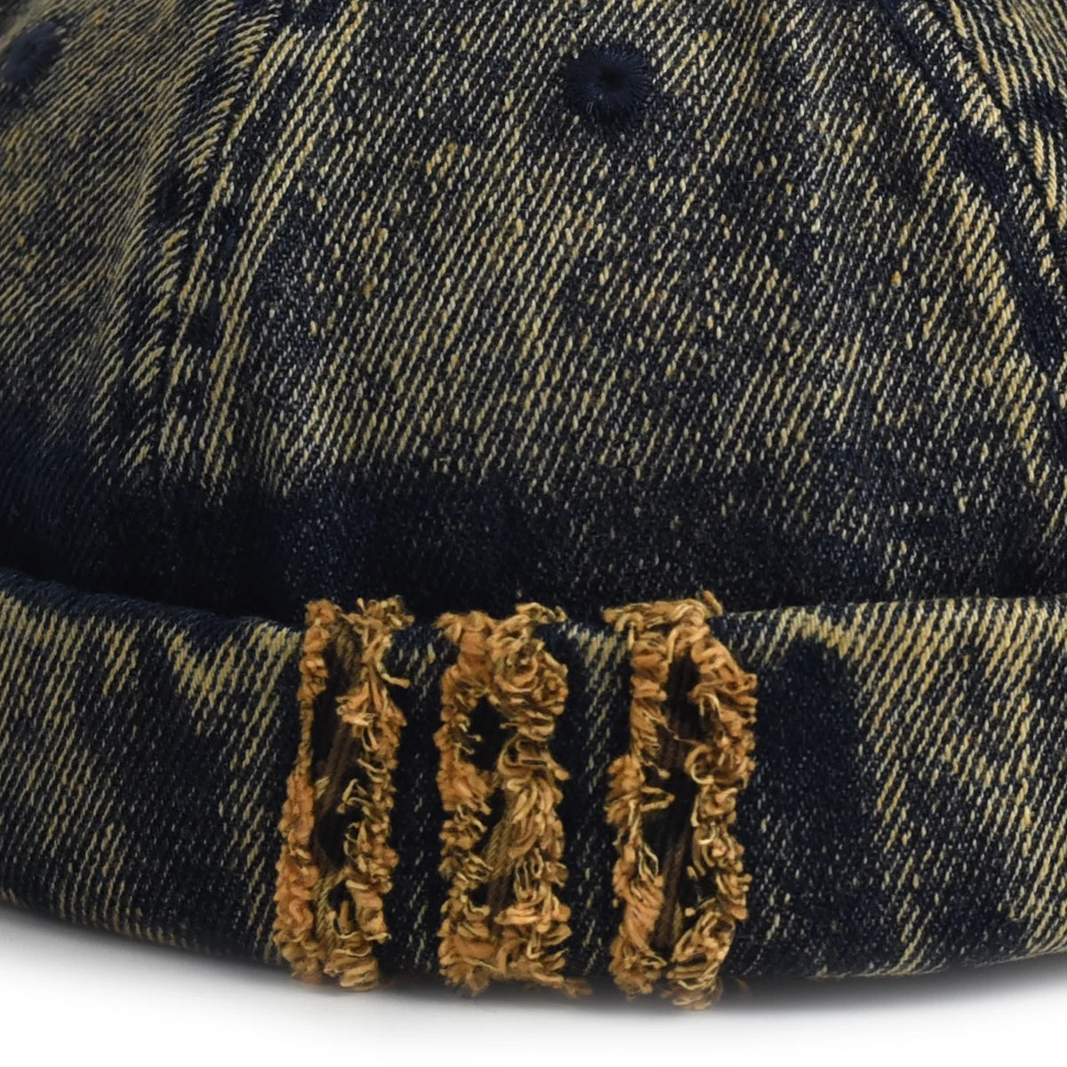 Washed Denim Docker Cap