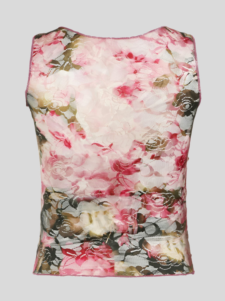 TT Floral Tank