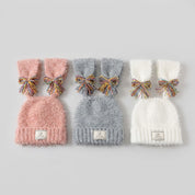 Fuzzy Fringe Ear Flap Beanie