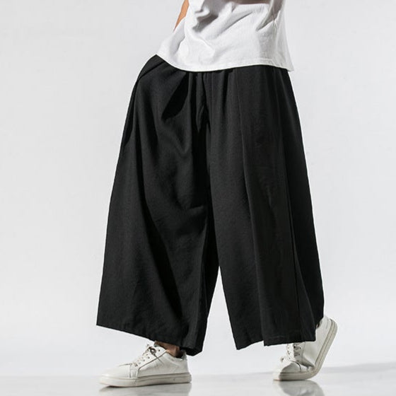 Shanti Wide Cotton Pants