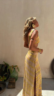 LIL Crochet Skirt & Top Set