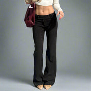 UU Elegant Striped Low Pants