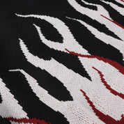Flame Graphic Sweater