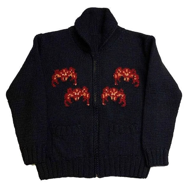 Cartoon Turtleneck Sweater