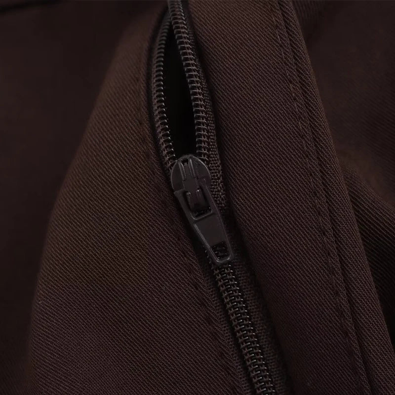 UIN Wide Elegant Brown Pants