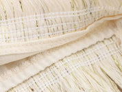 Shanti- White Top and Skirt Set with Fringes