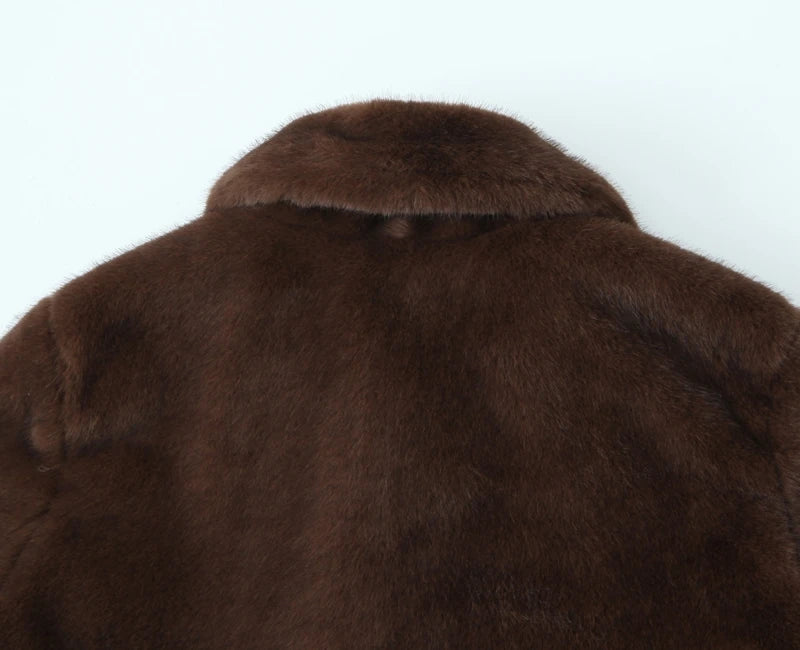 TO Warm Short Fur Jacket