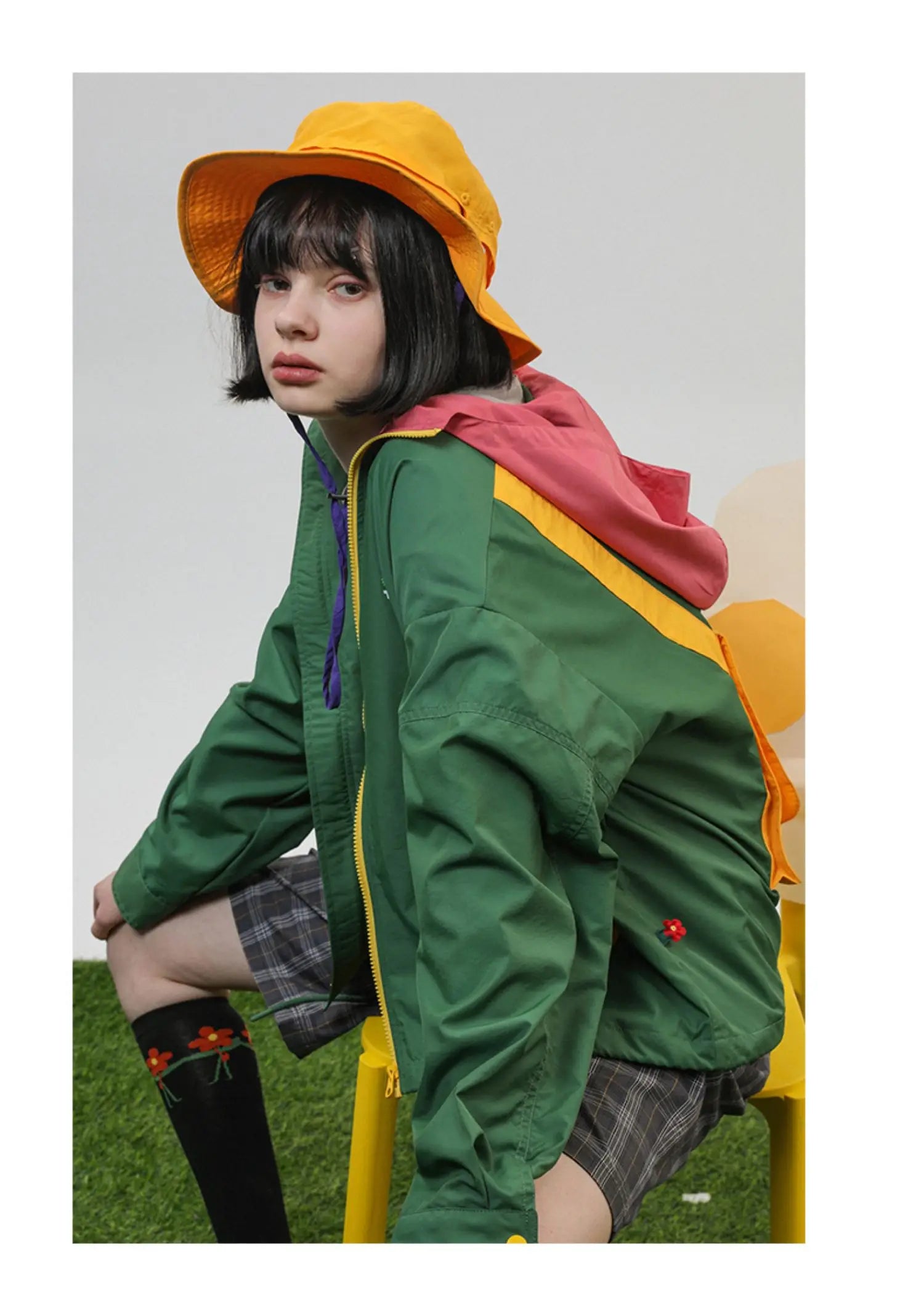 Super Girl Colorful Jacket