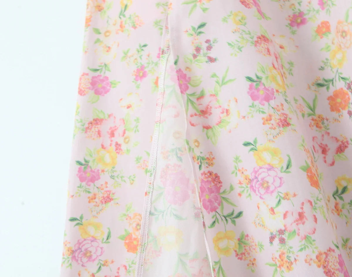 Yamit - Floral strapless maxi dress
