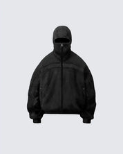 Rock Eye-Cutout Zip Hoodie